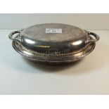 A British India Steam Navigation Company plated tureen and cover