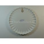 An Admiralty scalloped side plate