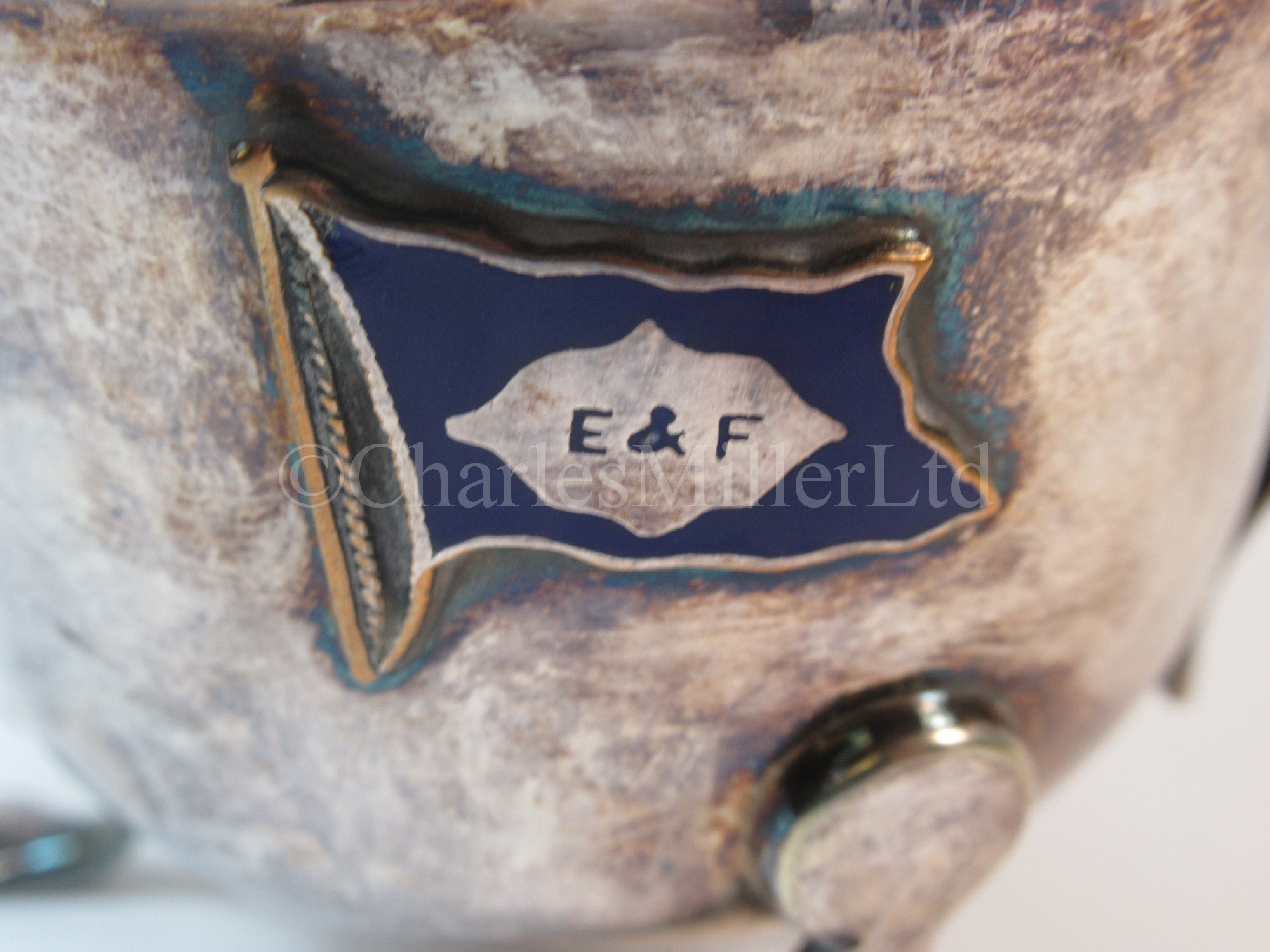 An Elders & Fyffes Line souvenir plated sauce jug, from S.S. 'Carare' - Image 3 of 7