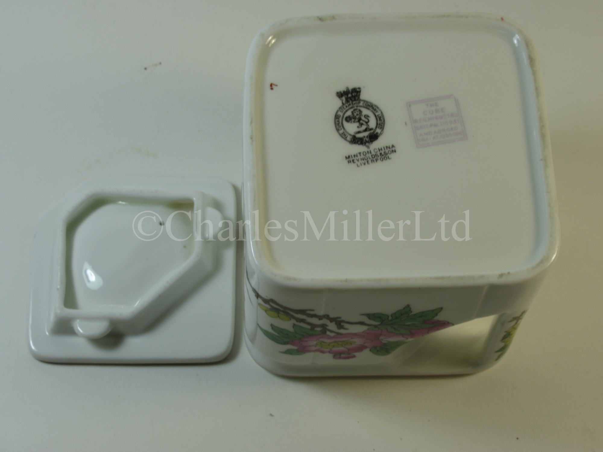 A Cunard Steam Ship Company Limited cube tea pot - Image 3 of 5