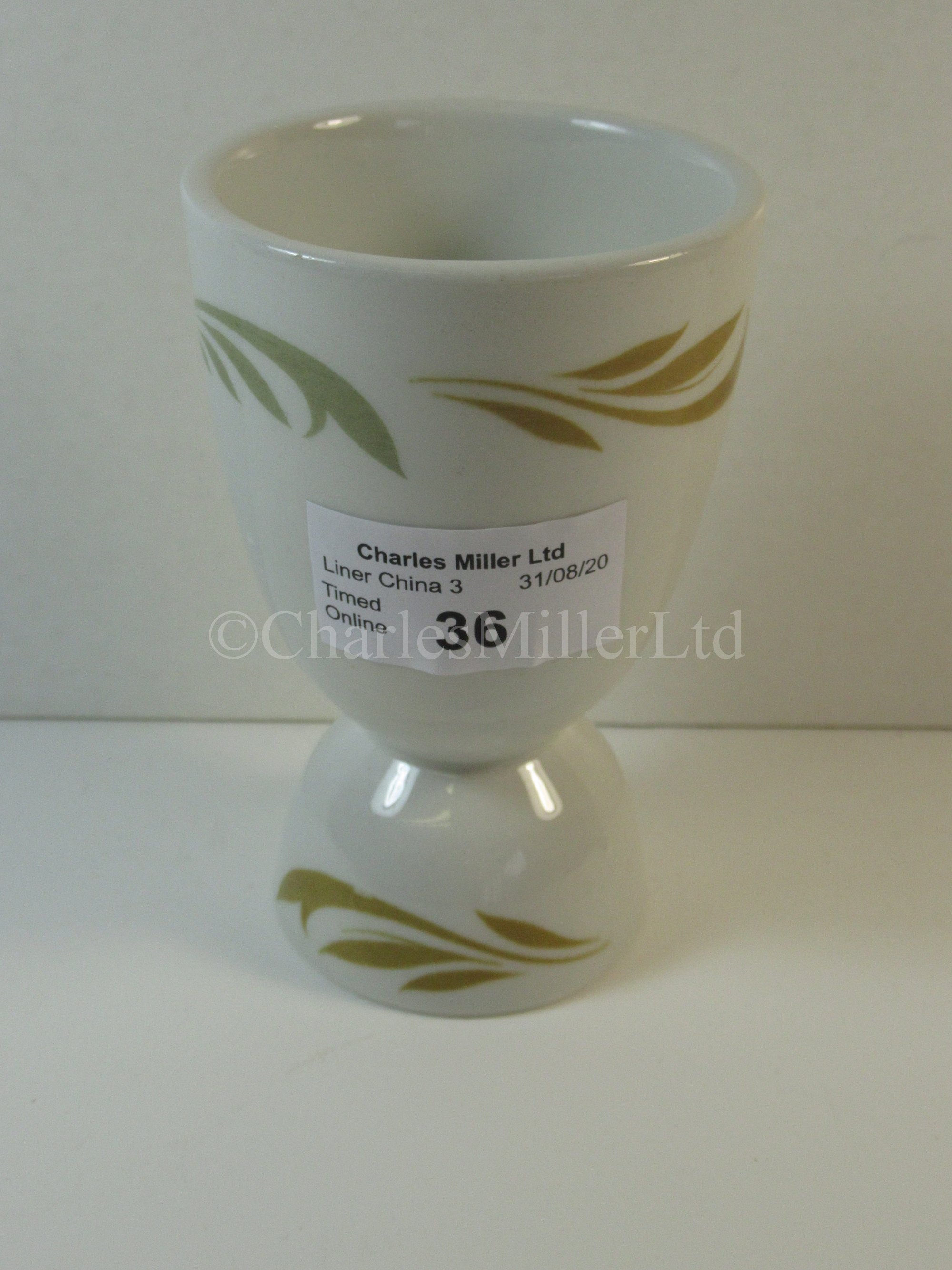 A Chandris America Lines large egg cup