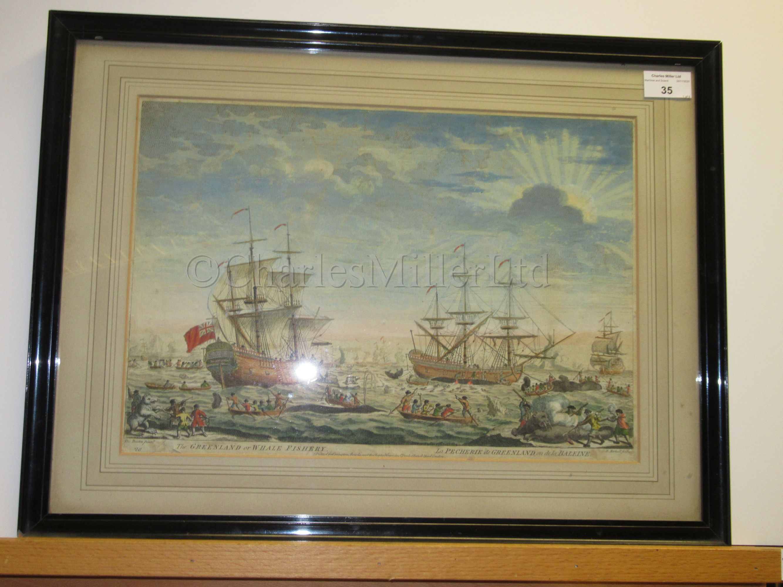 AFTER THOMAS BASTON (BRITISH, Fl.1699-1730) The Greenland Whale Fishery - Image 4 of 13