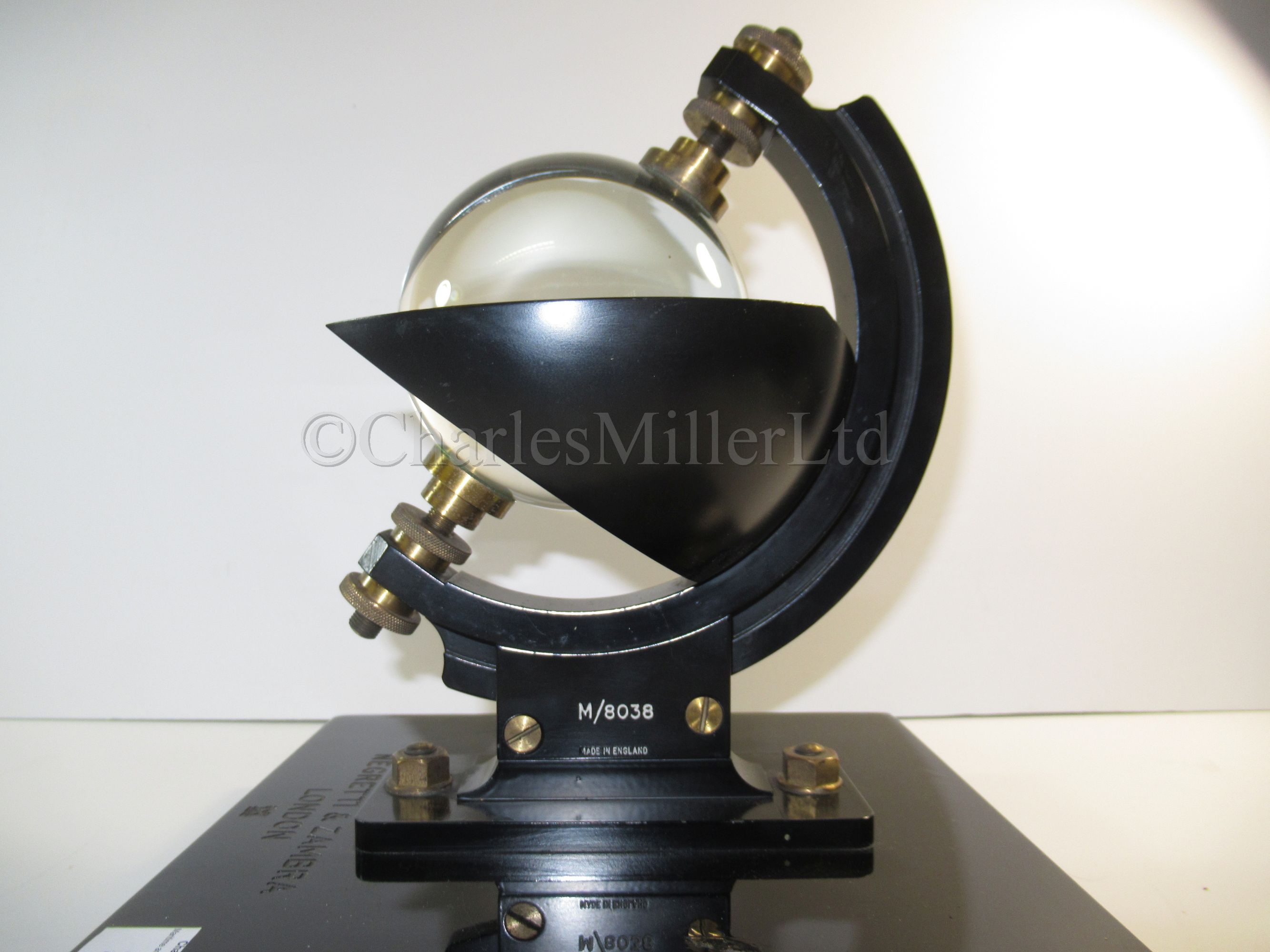 A SUNSHINE RECORDER BY NEGRETTI & ZAMBRA, LONDON, CIRCA 1930 - Image 5 of 8