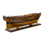 A VERY FINE 1:36 SCALE ADMIRALTY BOARD STYLE MODEL FOR THE SIXTH RATE 28-GUN SHIP SIREN [1773]