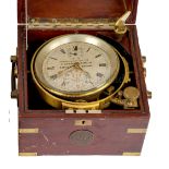 A TWO-DAY MARINE CHRONOMETER BY ULYSSE NARDIN, CIRCA 1905