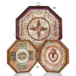 A 19TH CENTURY SAILOR'S SHELLWORK VALENTINE