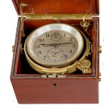 A TWO-DAY MODEL 21 MARINE CHRONOMETER BY HAMILTON, LANCASTER, PA, MID-20TH CENTURY