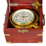 A RUSSIAN TWO-DAY MARINE CHRONOMETER BY THE FIRST MOSCOW WATCH FACTORY, CIRCA 1980