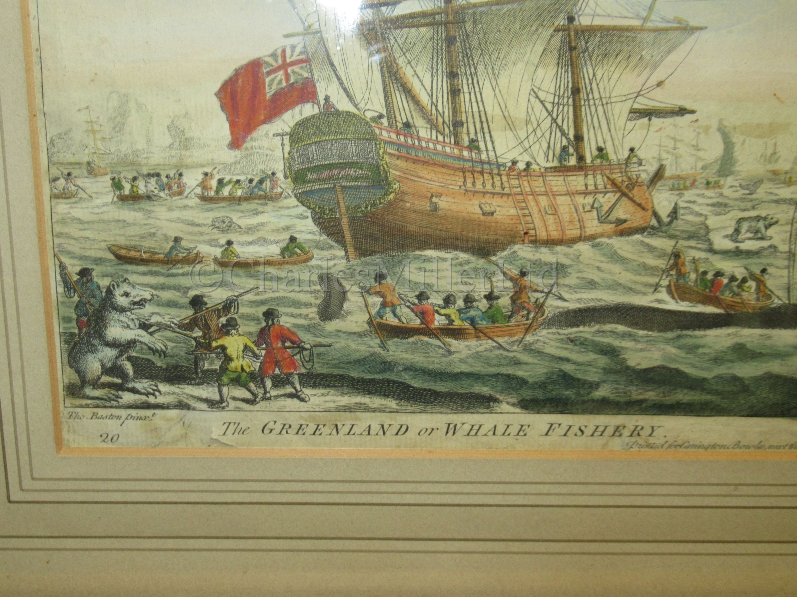 AFTER THOMAS BASTON (BRITISH, Fl.1699-1730) The Greenland Whale Fishery - Image 5 of 13