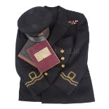 D-DAY LANDINGS: A WWII UNIFORM AND SERVICE EPHEMERA RELATING TO LT. WILLIAM GREENWOOD
