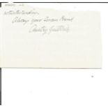 Thomas Anstey Guthrie small signature piece taken from a letter. He was an English novelist and