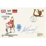 Sir Alf Ramsey signed 1972 England v Germany FDC. Good Condition. All autographs are genuine hand