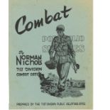 1945 Combat Portfolio Sketches By Norman Nichols 71st Division Combat Artist. Twelve sketches approx