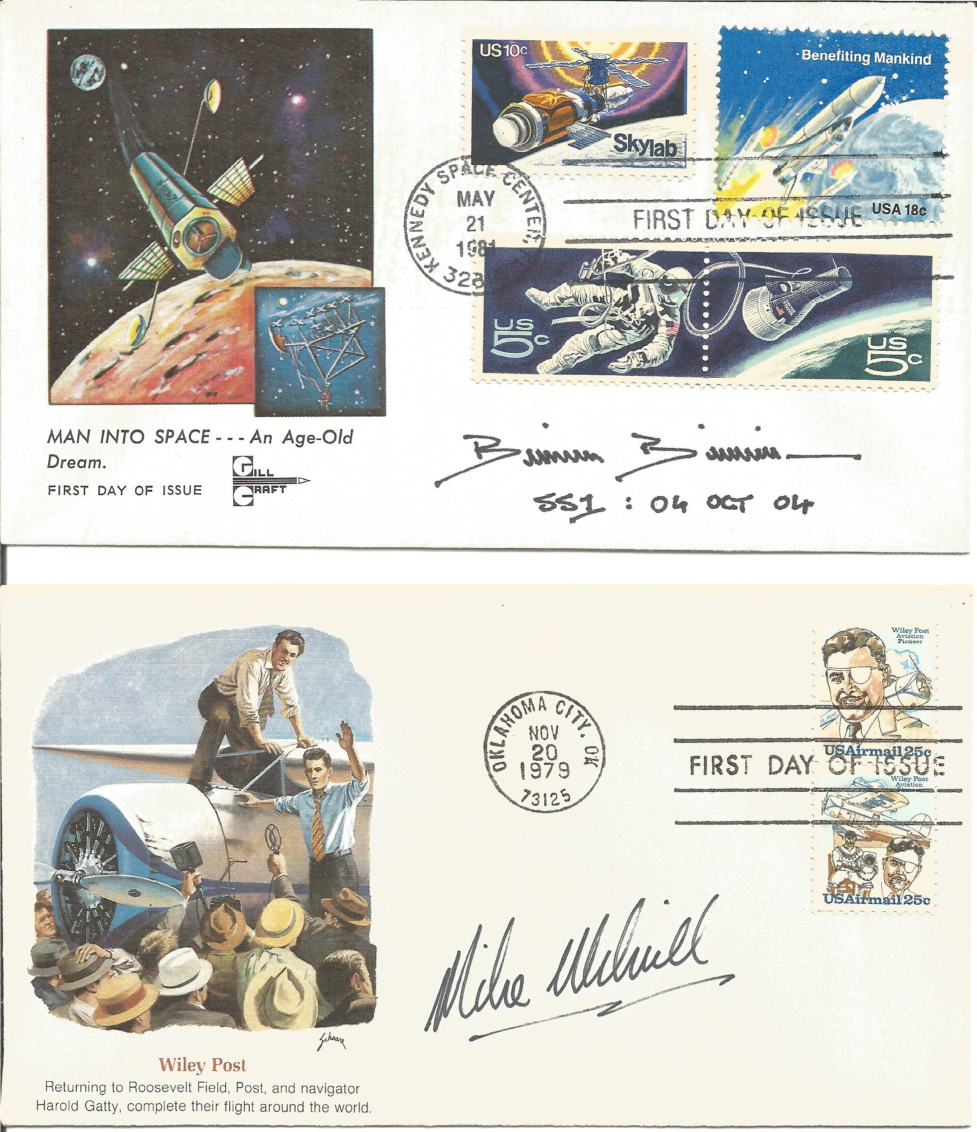 Space Ship One collection. Brian Binnie & Mike Melville 1st Commercial Astronauts. They were the two