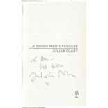 Julian Clary Comedian Signed Hardback Book A Young Man's Passage. We combine postage on multiple