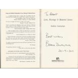 Bobbie Darbyshire signed book Love, revenge, and buttered scones. Signed on title page dedicated