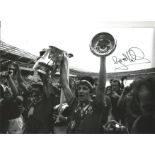 Gordon Hill Man United Signed 12 x 8 inch football black and white photo. Good Condition. All