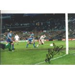 Mark Hughes Man United Signed 12x 8 inch football colour photo. Good Condition. All autographs are