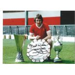 Jimmy Case Liverpool Signed 16 x 12 inch football photo. Good Condition. All autographs are
