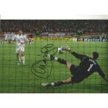 Jerzy Dudek Liverpool Signed 12 x 8 inch football photo. Good Condition. All autographs are
