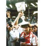 Charlie Nicholas Arsenal Signed 12 x 8 inch football photo. Good Condition. All autographs are