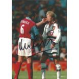 Neil Ruddock West Ham Signed 12 x 8 inch football photo. Good Condition. All autographs are