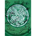 Celtic Legends Multi Celtic Signed 16 x 12 inch football photo. Good Condition. All autographs are