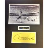 Carlos Alberto mounted Brazil Signed 19 X 16 inch football photo. Good Condition. All autographs are