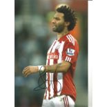 Jermaine Penannt Stoke Signed 12x 8 inch football photo. Good Condition. All autographs are
