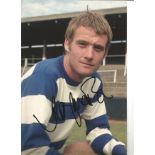 Rodney Marsh QPR Signed 12 x 8 inch football photo. Good Condition. All autographs are genuine