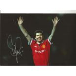 Denis Irwin Man United Signed 10 x 8 inch football photo. Good Condition. All autographs are genuine