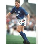 Ally McCoist Rangers Signed 12 x 8 inch football photo. Good Condition. All autographs are genuine