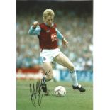 Frank McAvennie West Ham Signed 12 x 8 inch football photo. Good Condition. All autographs are