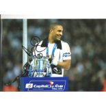 Ashley Williams Swansea Signed 12 x 8 inch football photo. Good Condition. All autographs are