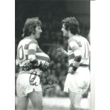 Stan Bowles QPR Signed 12 x 8 inch football photo. Good Condition. All autographs are genuine hand