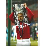 Wayne Routledge Swansea Signed 12 x 8 inch football photo. Good Condition. All autographs are