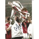 Alex Ferguson Man United Signed 12 x 8 inch football photo. Good Condition. All autographs are