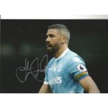 Jonathan Walters Stoke Signed 12 x 8 inch football photo. Good Condition. All autographs are genuine