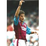 Slaven Bilic West Ham Signed 12x 8 inch football photo. Good Condition. All autographs are genuine