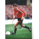 Andrei Kanchelskis Man United Signed 12 x 8 inch football colour photo. Good Condition. All