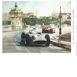 Stirling Moss signed 10x8 colour photo. British former Formula One racing driver. Good Condition.