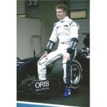 Nico Hulkenberg signed 12x8 colour photo. German professional racing driver who last drove for the