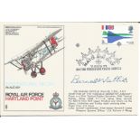 Sir Barnes Wallis signed International Air Day FDC, RAF Hartland Point. Royal Air Force Museum SC17.