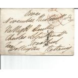 Duke of Wellington signed free front envelope dated 1859 with wax seal to back. Arthur Wellesley,