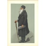 War and Peace 24/10/1901. Subject Tolstoy Literary Vanity Fair print. These prints were issued by