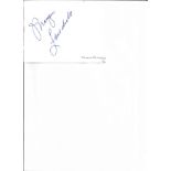 Morgan Fairchild signed album page. TV Film autograph. Good Condition. All autographs are genuine