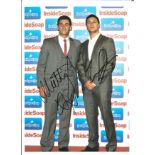 Tony Discipline and Matt Lapinskas Tyler Moon & Tony Moon Eastenders signed 12x10 colour photo