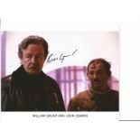 William Gaunt Orcini Dr Who signed 10x8 colour photo Actor. Good Condition. All autographs are