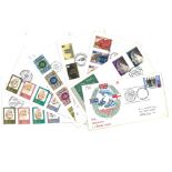 GB FDC collection. 20 covers ranging from 1970 1980 with special postmarks. Catalogue value £150.