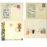 Israel cover collection. 4 early covers. Good Condition. All autographs are genuine hand signed